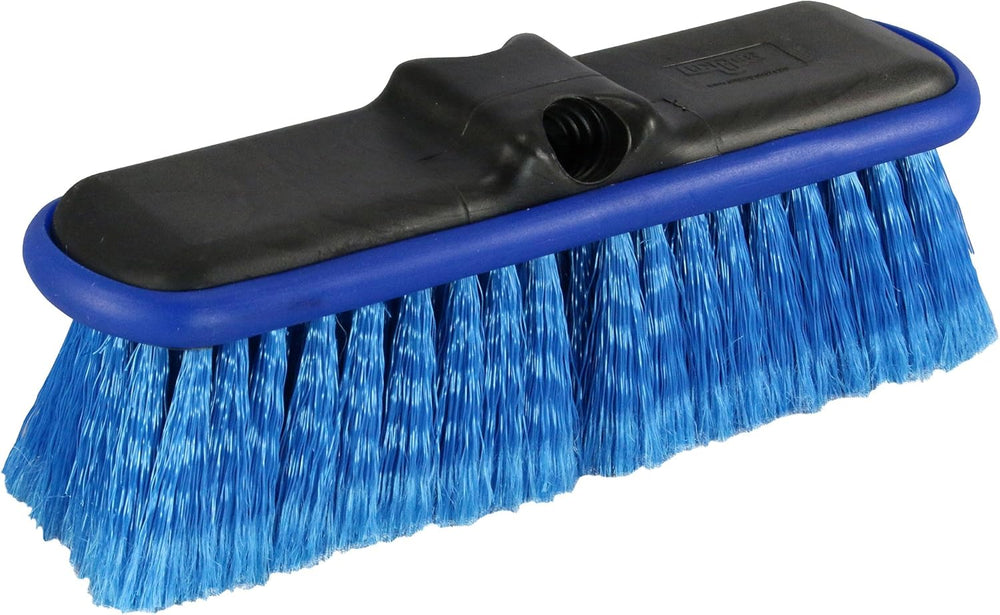 Professional Hydropower 9” Soft Wash Brush with Protective Bumper – Compatible with Waterflow Poles, Cleaning Brush, Great for Cars, Boats, Siding, Windows & Delicate Surfaces