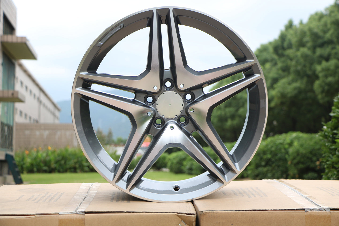 18" Wheels fits Mercedes Benz C207 C250 C300 C350 E350 GLC300 S550