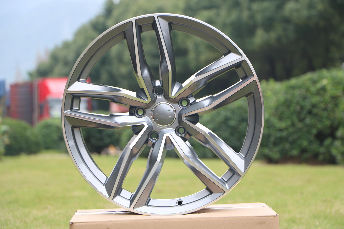 19" Wheels fits Audi A4 A5 A6 A7 A8 Q2 Q3 Q5 Q7 QS3 RS5 RS6 RS7 S4 S5 S6 S7 S8 SQ5 SQ7