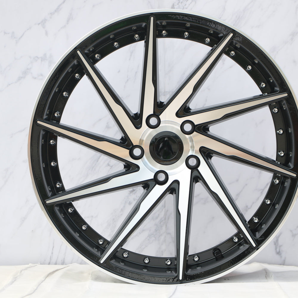 17" Riveted Swirl Style Wheels