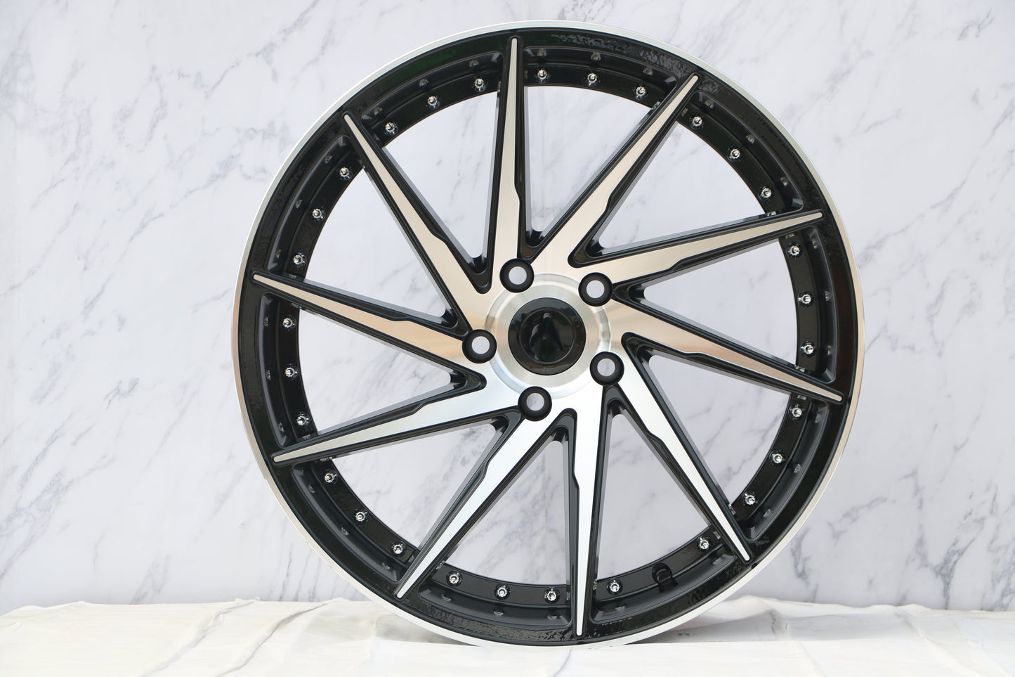 17" Riveted Swirl Style Wheels