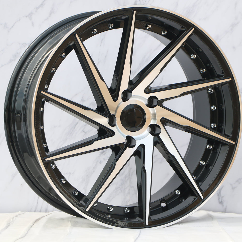 17" Riveted Swirl Style Wheels