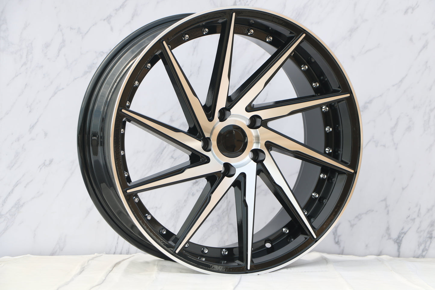 17" Riveted Swirl Style Wheels