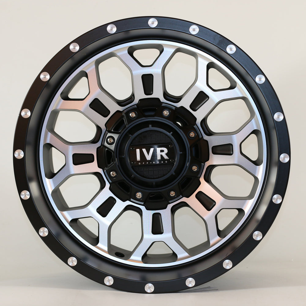 17" IVR 974 Off Road Wheels fits Jeep Gladiator Wrangler Cherokee Overland Sahara Commander