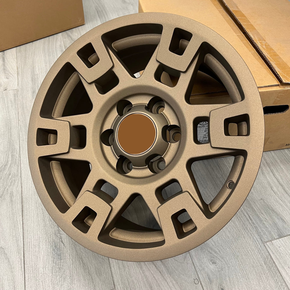 
                      
                        17 Inch Bronze Wheels fits Toyota Tacoma 4Runner FJ Cruiser Land Cruiser
                      
                    